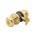 Baldwin 5205.150.ENTR Classic Knob Keyed Entry Set, Satin Nickel