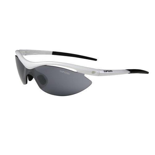 Tifosi Slip T-I060 Pearl White Sunglasses, Frame/Grey Lens, On Sale