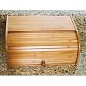 Lipper International Bamboo Rolltop Bread Box