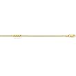 14K Yellow Gold Box Chain - 1.10mm - 24 inch