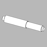 Delta RP61601SS Leland Spring Loaded Toilet Tissue Roller, Stainless