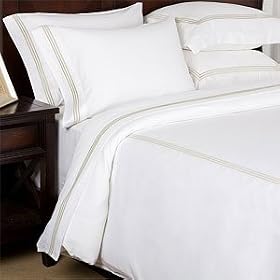 Triple Merrow 100% Cotton Sheet Set, Queen, Sage by SmartBargains