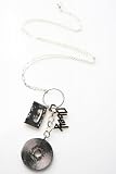 Obey - High Fidelity Necklace (Antique Silver)