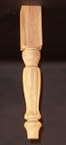 15" Country French Wood Furniture Leg [CAPITOL CITY LUMBER]