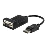 10In Vga Display Port To Video Converter Adapter Black