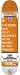 Think Inconvenient Truth Complete Skateboard - 7.75 Orange W/ Raw Trucks & White Whee...