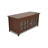 TechCraft CRE48 48-Inch Wide Flat Panel TV Credenza - Walnut