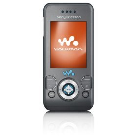 Sony Ericsson W580i Sim Free Mobile Phone - black/grey