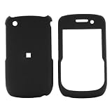 Fosmon® Premium Quality Snap On Black Hard Protective Cover Case for BlackBerry Curve 8520 Gemini