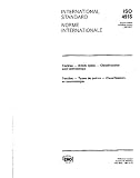 ISO 4915:1991, Textiles -- Stitch types -- Classification and terminology