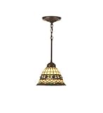 Meyda Tiffany 48921 8 Inch W Tiffany Roman Mini Pendant