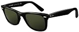 Ray-Ban Wayfarer Sunglasses - Black / Green - Polarized