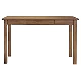 【デスク・机】 木製シンプルデスク ウォルナット