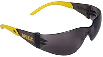 Dewalt DPG54-2C Protector Smoke High Performance Lightweight Protective Safety Glasses with Wraparound Frame