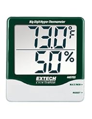 BISS: Extech Hygro-Thermometer, Big Digit Display, Humidity - FLIR COMMERICAL SYSTEMS