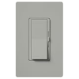Lutron DVFSQ-F-GR Quiet 1-5Amp Control Gray