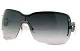 AUTHENTIC GUCCI 2797/S KJ1 99-01-110 SHINY DARK RUTHENIUM RIMLESS SUNGLASSES SHADES