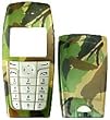Camouflage Faceplate Cover for Nokia 6016i / 6015i / 6019i Cell Phone