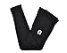 Simplicity Footless Solid Color Maternity Legging Thick Tights, Black