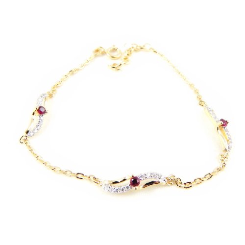 Gold plated bracelet 
