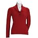 Liz Golf Angora Shawl Neck Sweater