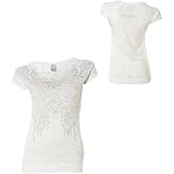 prAna Women's Goddess Tee, White, Small
