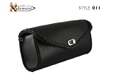Waterproof Windshield Motorcycle Bag with Braided Trim By Xelement