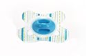 Premature/Newborn Dental Soother Clear Green Print (-2/+2 months)