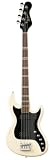 Hofner HCT-185-W-O Artist Bass - Long Scale - Cream with Case