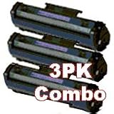 3-Pack Canon FX-3 Compatible Black Fax Toner Cartridge Combo for Fax L200/L300 Printers