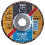 PFERD 62033 POLIFAN PSF 4-1/2" x 5/8-11, 40 Grit Zirconia Flat Flap Disc