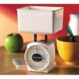 Salter 125 5kg/11lb Easy Read Kitchen Scale (White)