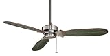 Fanimation Ceiling Fans FP7300PW Windpointe Three Blade Pewter Tropical Indoor Fan 56