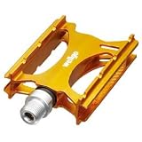 ウエルゴ ROAD FLAT PEDAL 【GOLD(PD-WG-048)】