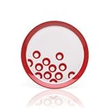 By Mikasa Circle Chic Red Salad Plate