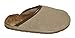 Eurow Men's Hardsole Sheepskin Scuff Slipper - Sand/Stoney