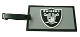 OAKLAND RAIDERS RUBBER NFL TEAM LOGO LUGGAGE BAG ID TAG by 