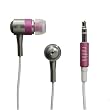 Radius Tru-Tune Ultra-light Aluminum Earbuds W/ Noise Isolation, iPhone Compatible - Color Pink
