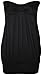 PaperMoon Women's Plus Size Plain Strapless Long Top