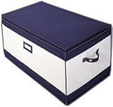 Two Tone Canvas Storage Chest - Extra Large