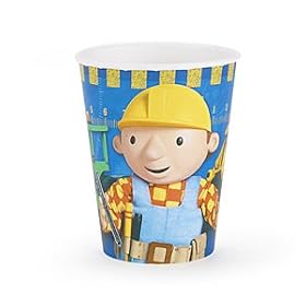 Party Supplies - Bob the Builder 9 oz. Cups (8) by Birthday Express