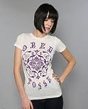 Obey The Academy T-shirt in Light Gray,T-shirts for Women
