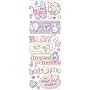 K&Company Adhesive Chipboard, Baby Girl