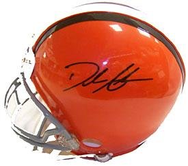 Derek Anderson Autographed Cleveland Browns Mini Helmet - Autographed NFL Mini Helmets