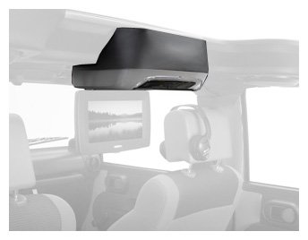 Bestop 81705-01 TrailMax Black DVD Console