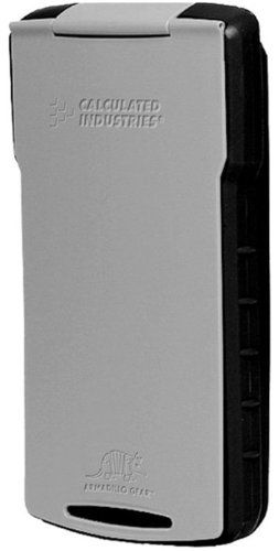 2 Pack Calculated Industries 5022-2 Armadillo Gear Hard Calculator Case - Black and Gray