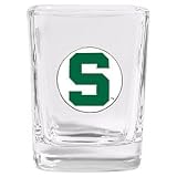 Michigan State Spartans Square Shot Glass - Set of 2