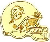 14K Gold NFL Miami Dolphins Football Helmet Tie Tac