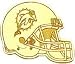 14K Gold NFL Miami Dolphins Football Helmet Tie Tac