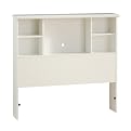 Sand Castle Bookcase Headboard Soft White
